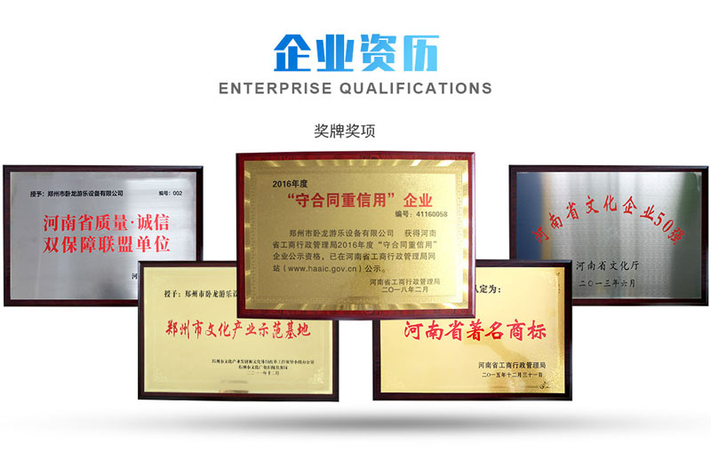 郑州市卧龙游乐设备有限公司-奖牌奖励