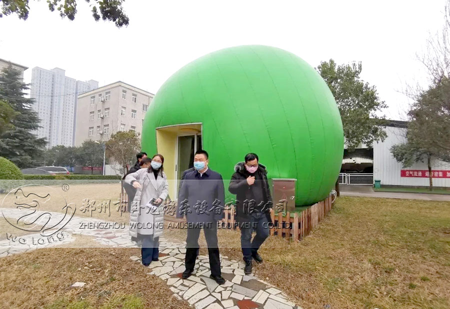 新郑市委副书记到郑州卧龙游乐公司调研企业复工复产工作